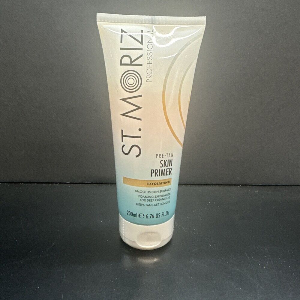 St Moriz Pre-Tan Skin Primer for Self Tanner, 6.76 fl oz, NEW